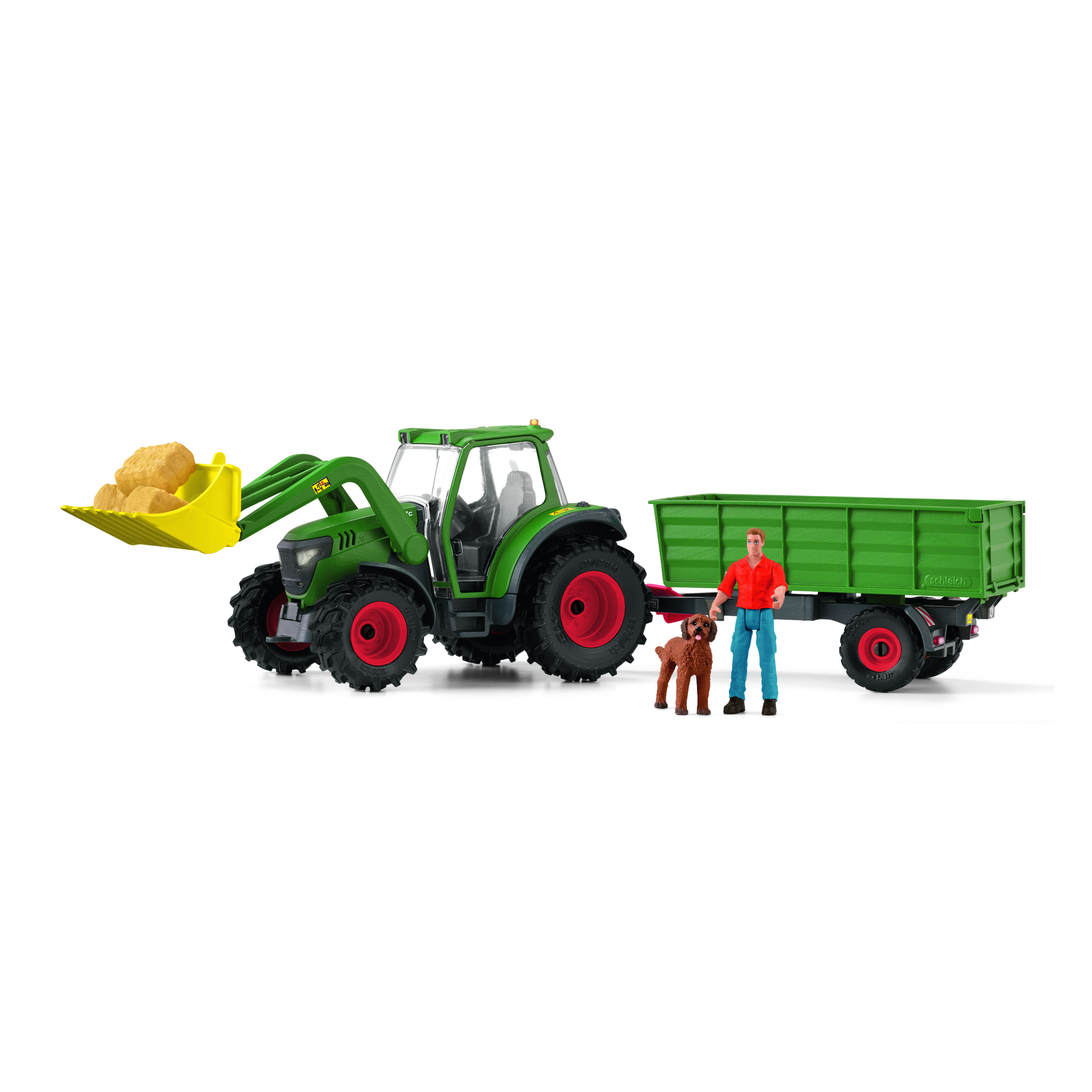 Traktor mit Anhänger 