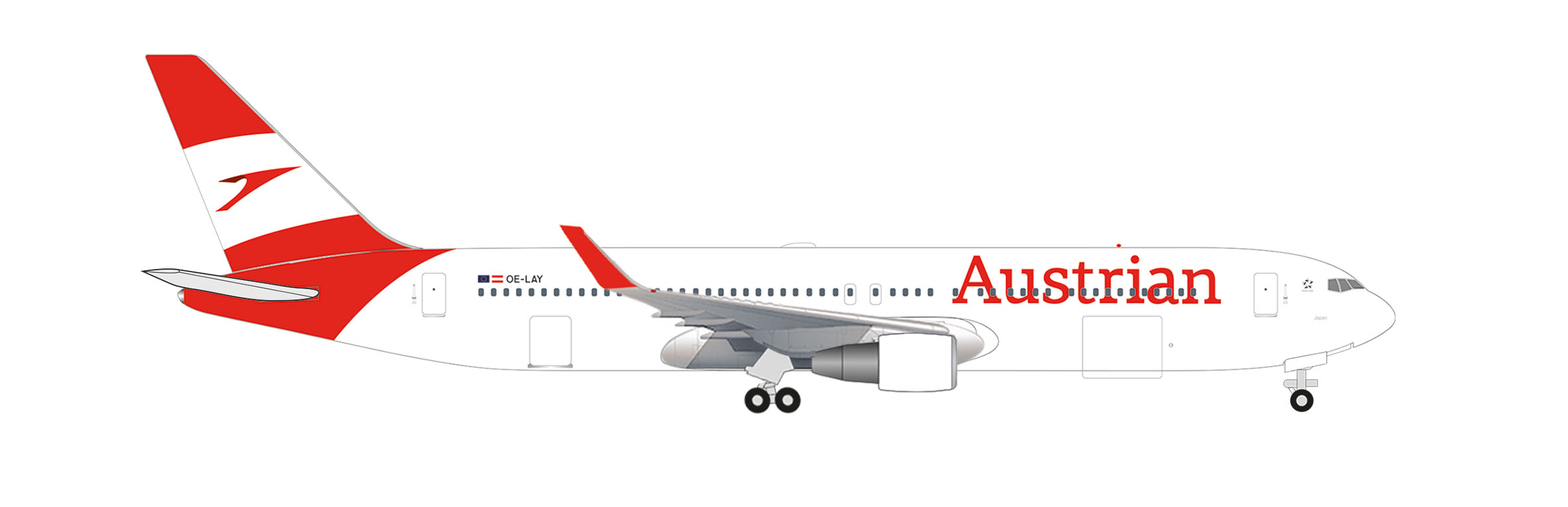 B767-300 Austrian Airlines nc 