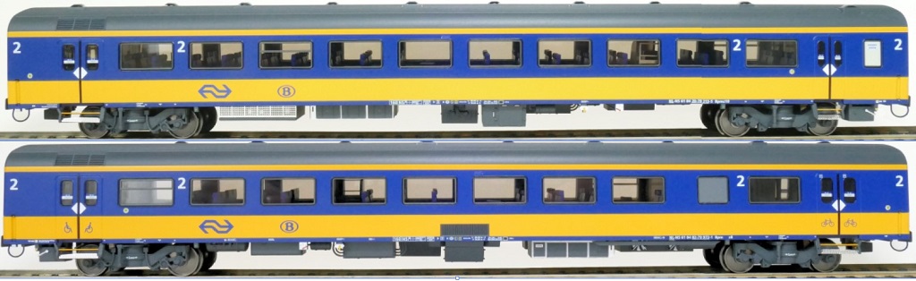 NS Personenwagenset ICRm 2tlg Ep.VI Amsterdam-Brüssel