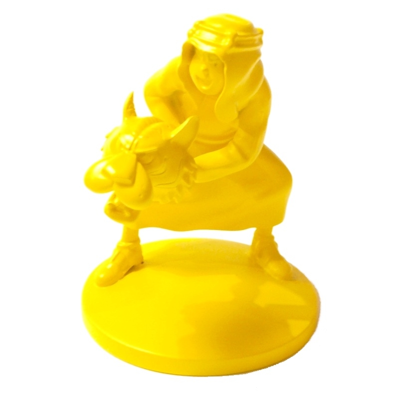 Abdallah monochrome Figur 9cm gelb