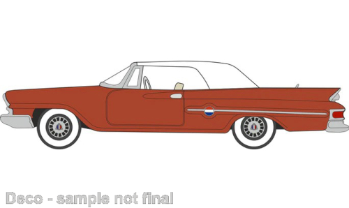 Chrysler 300 Convertible´61 rot/weiß