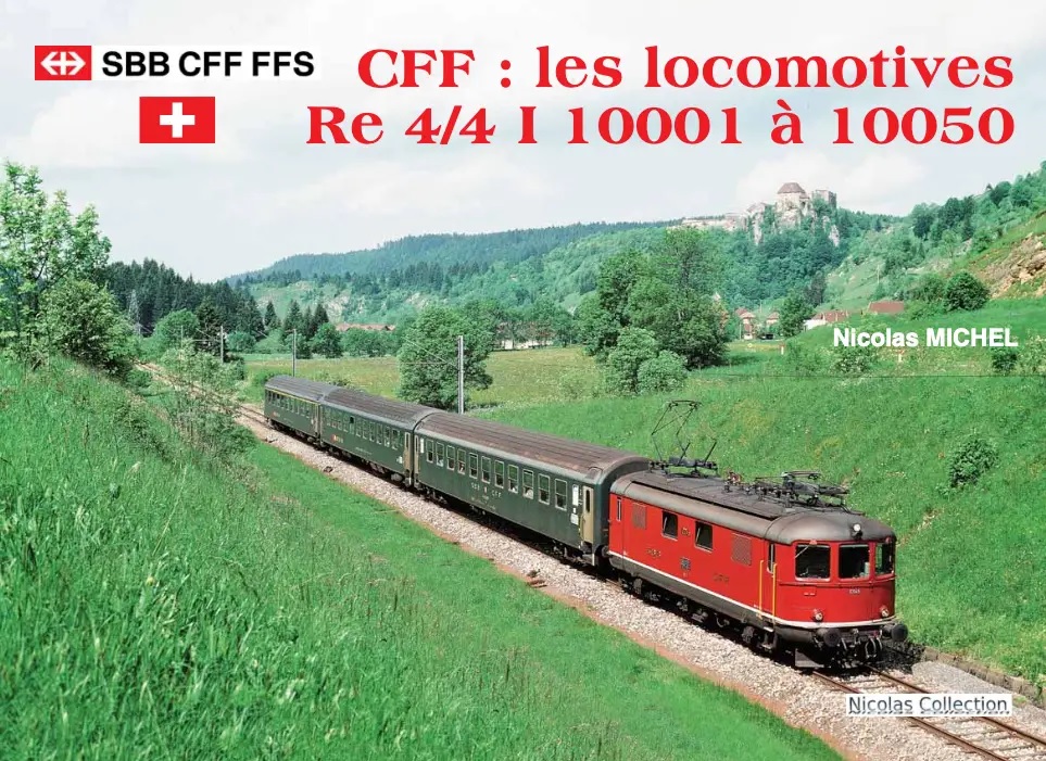 Buch CFF Locomotives Re 4/4 I 10001 - 10050