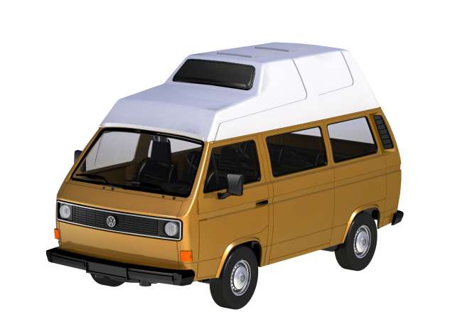 VW T3 Camper gold 1:24 