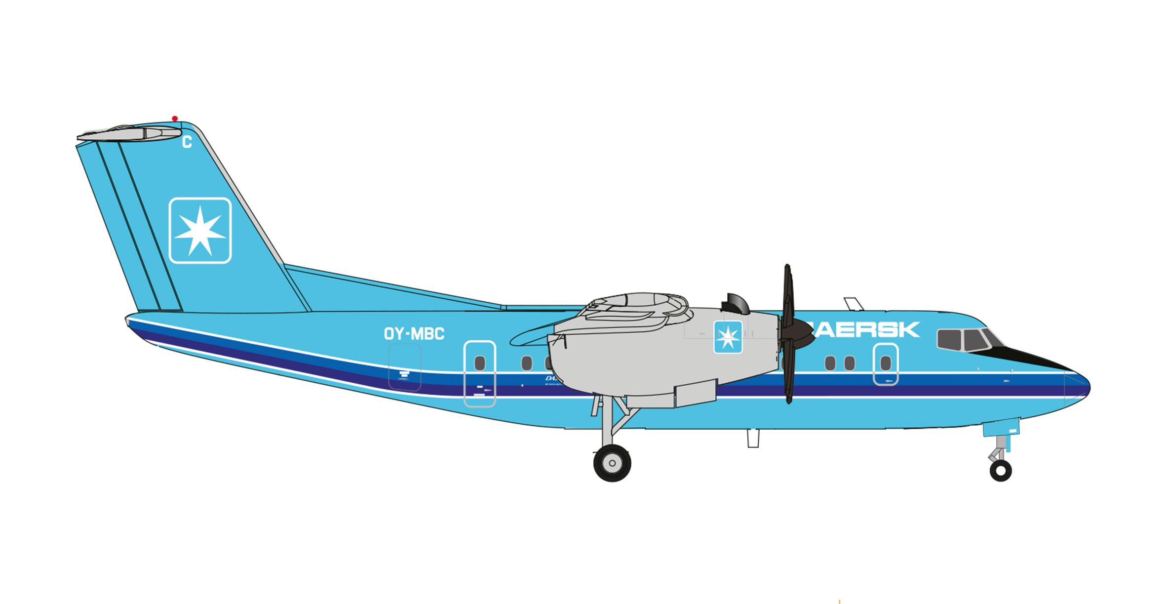 Maersk Air De Havilland DHC-7 