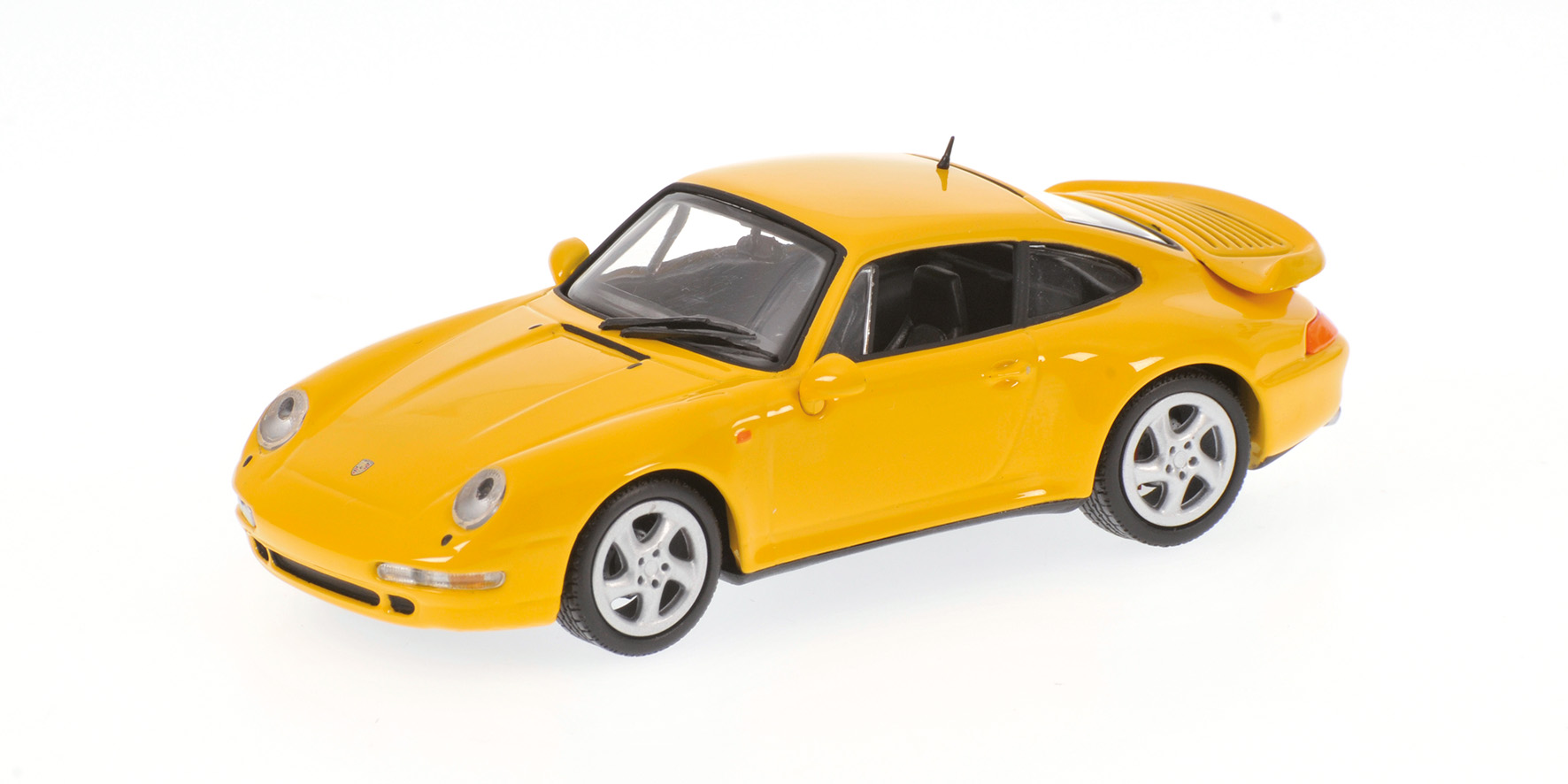 Porsche911 (993)Turbo`95 1:12 Gelb Resin