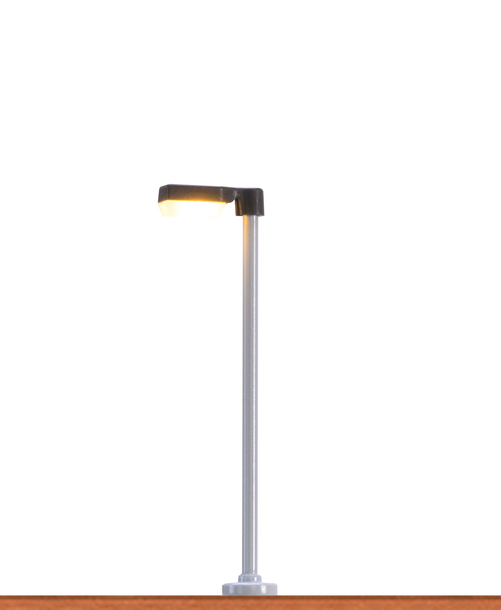 Aufsatzleuchte, kantig LED, Stecksockeltechnik, Höhe 51 mm, N