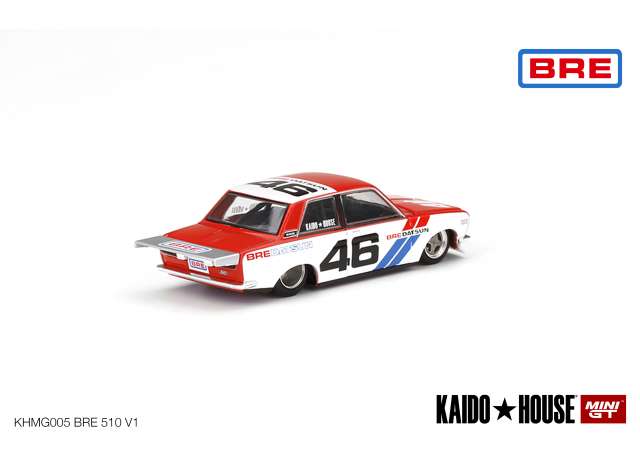 Kaido House Datsun 510 #46 schwarzer Käfig 1:64