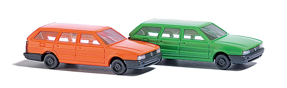 VW Passat PKW grün/orange 