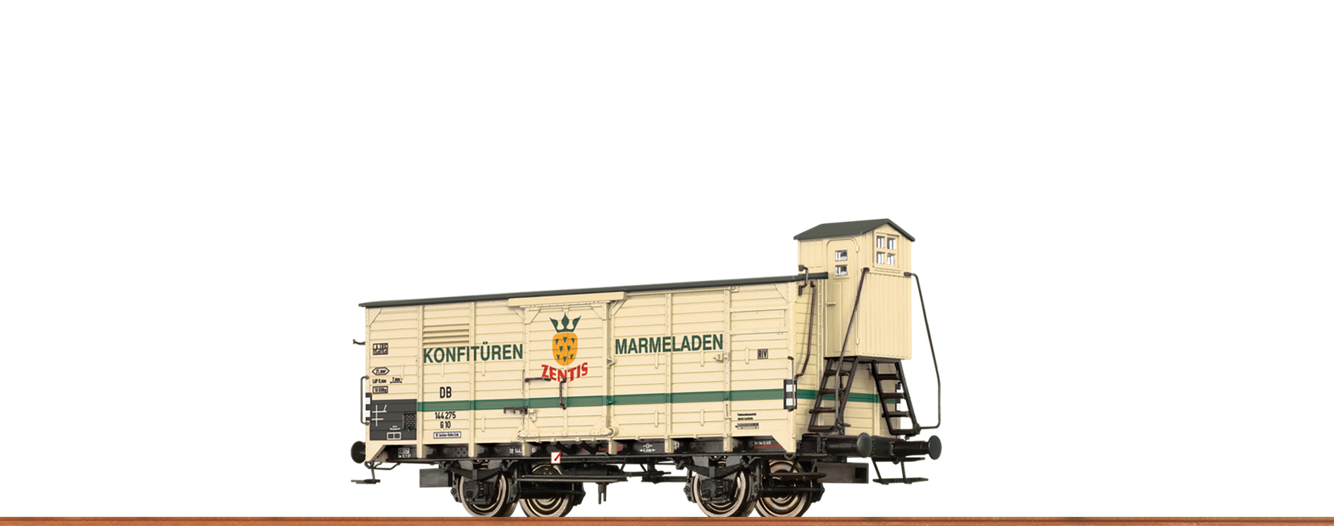 DB ged.Güterwagen "Zentis" G10 Ep.III