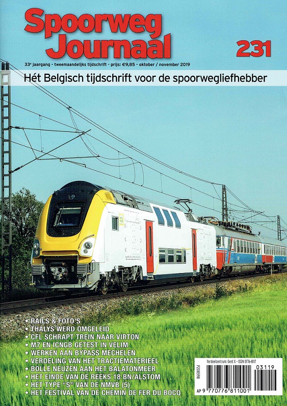 Spoorweg Journal 231 niederländische/flämische Ausgabe