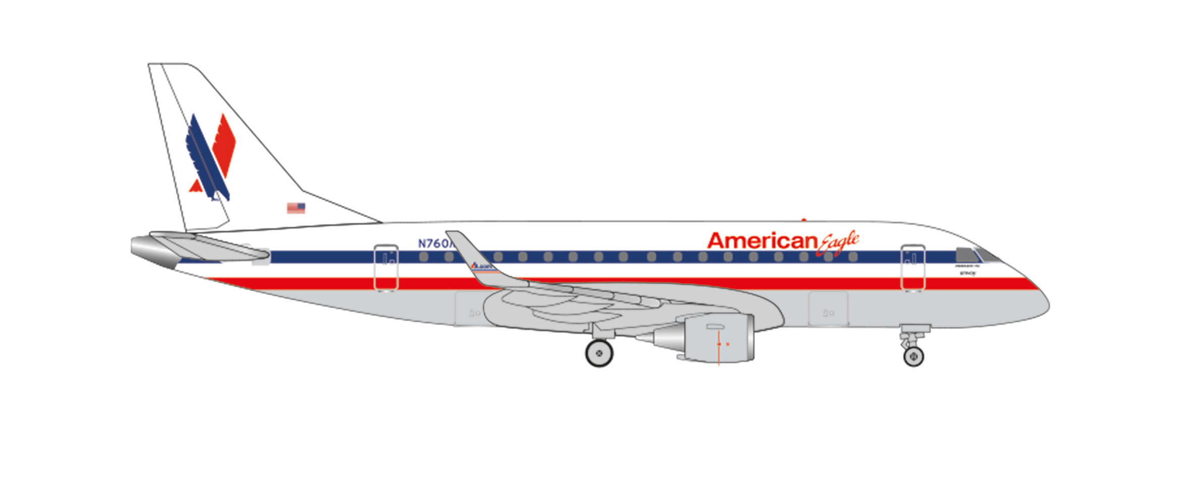 E-170 American Eagle Heritage 