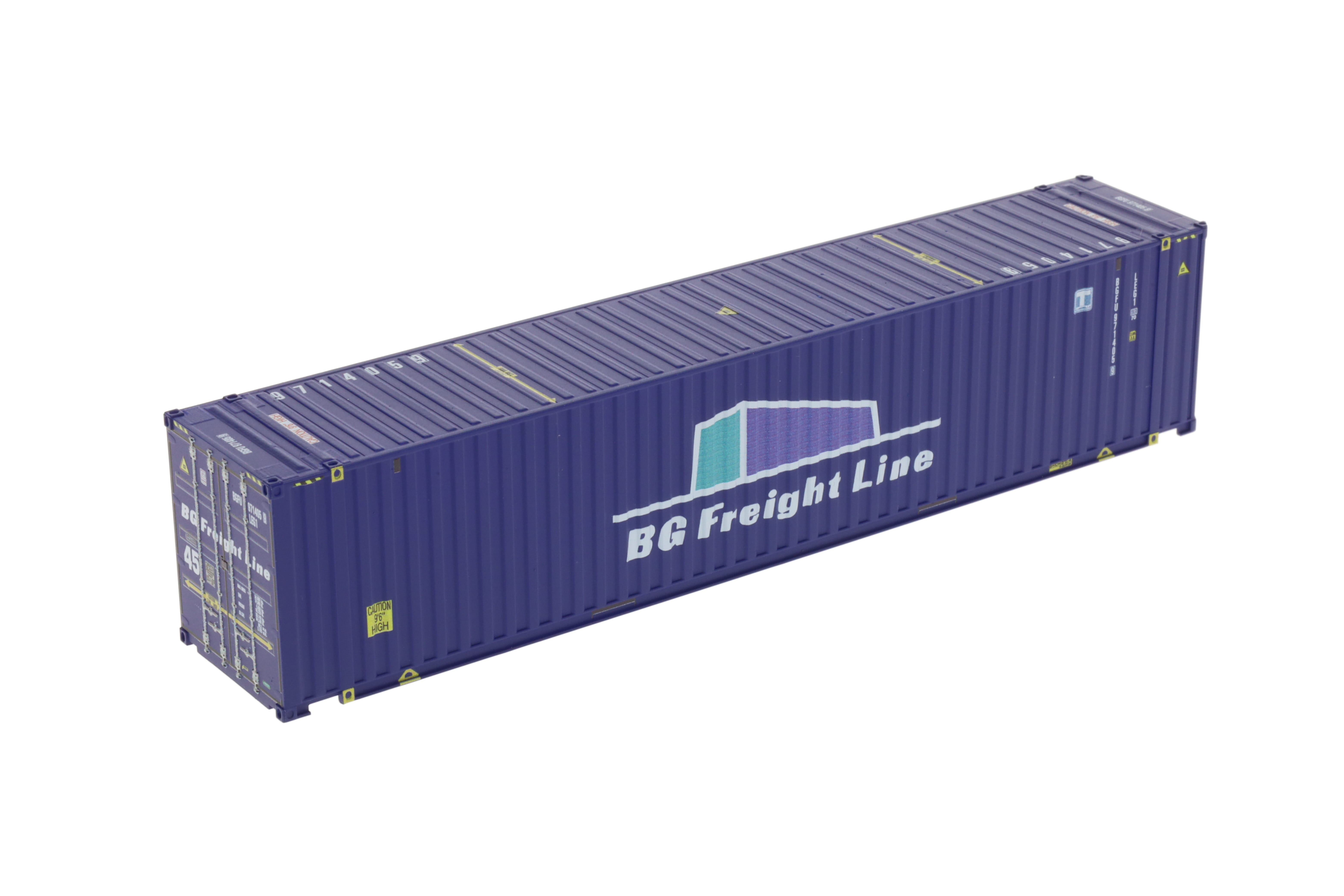 1:87 45´ Container BG FREIGHT -LINE, WB-A HC (Euro), # BGFU 971405