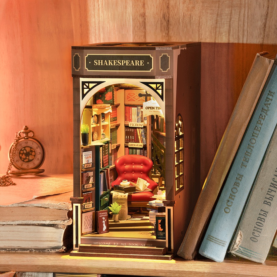 Bookstore - Bücherregal- Diorama