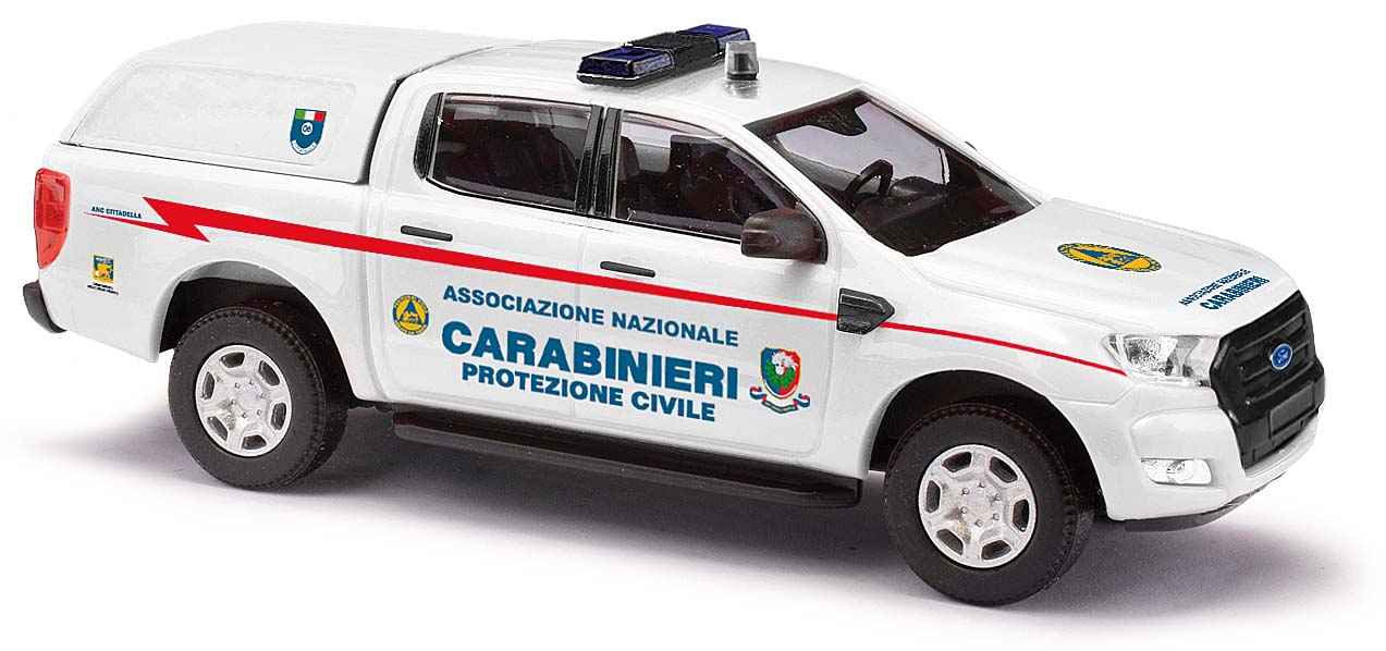 Ford Ranger Carabinieri Italy mit Hardtop Polizei Italien Bj 2016