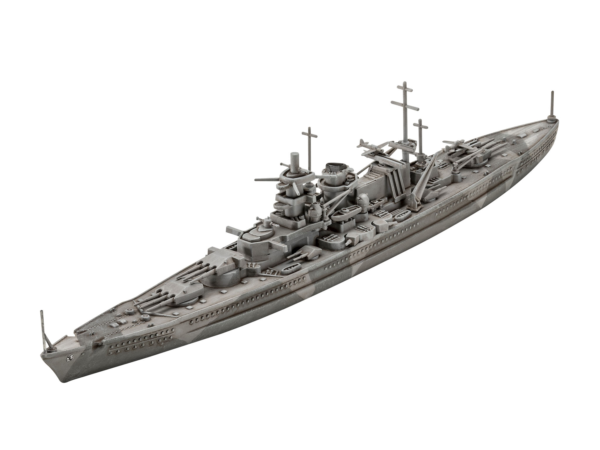 1:1200 Battleship Gneisenau 