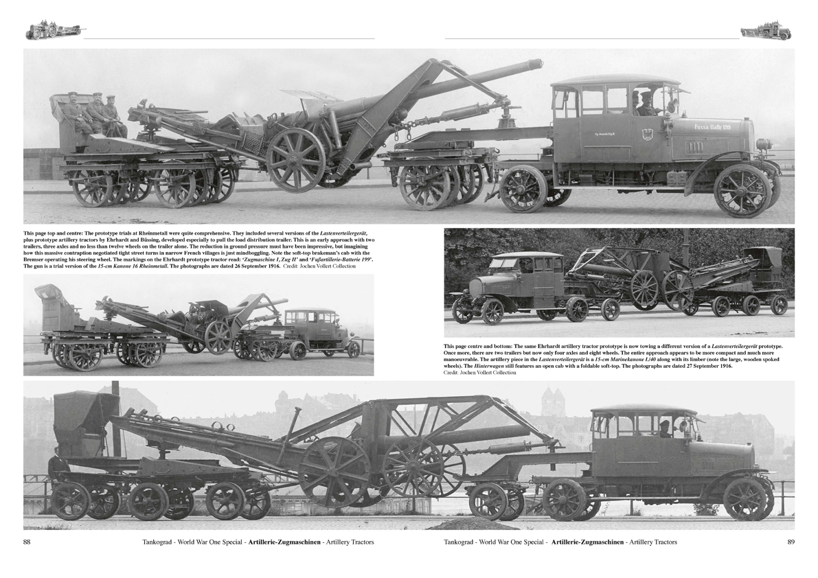 WW1 Spezial: Artillerie- Zugmaschinen