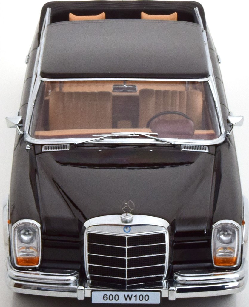 MB 600 Landaulet 1964 schwarz Baureihe W100 1:18