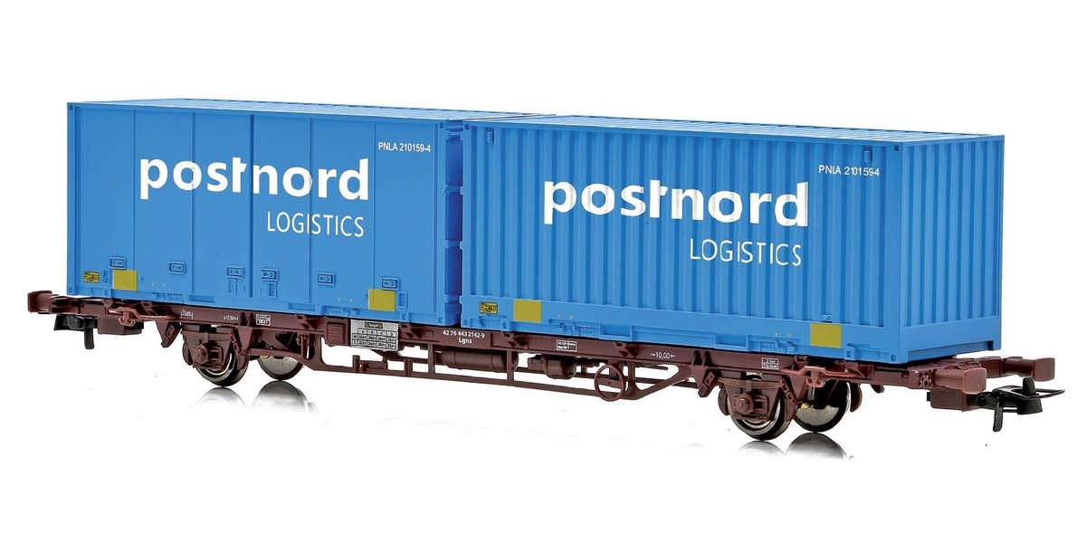 NSB Containerwagen postnord 