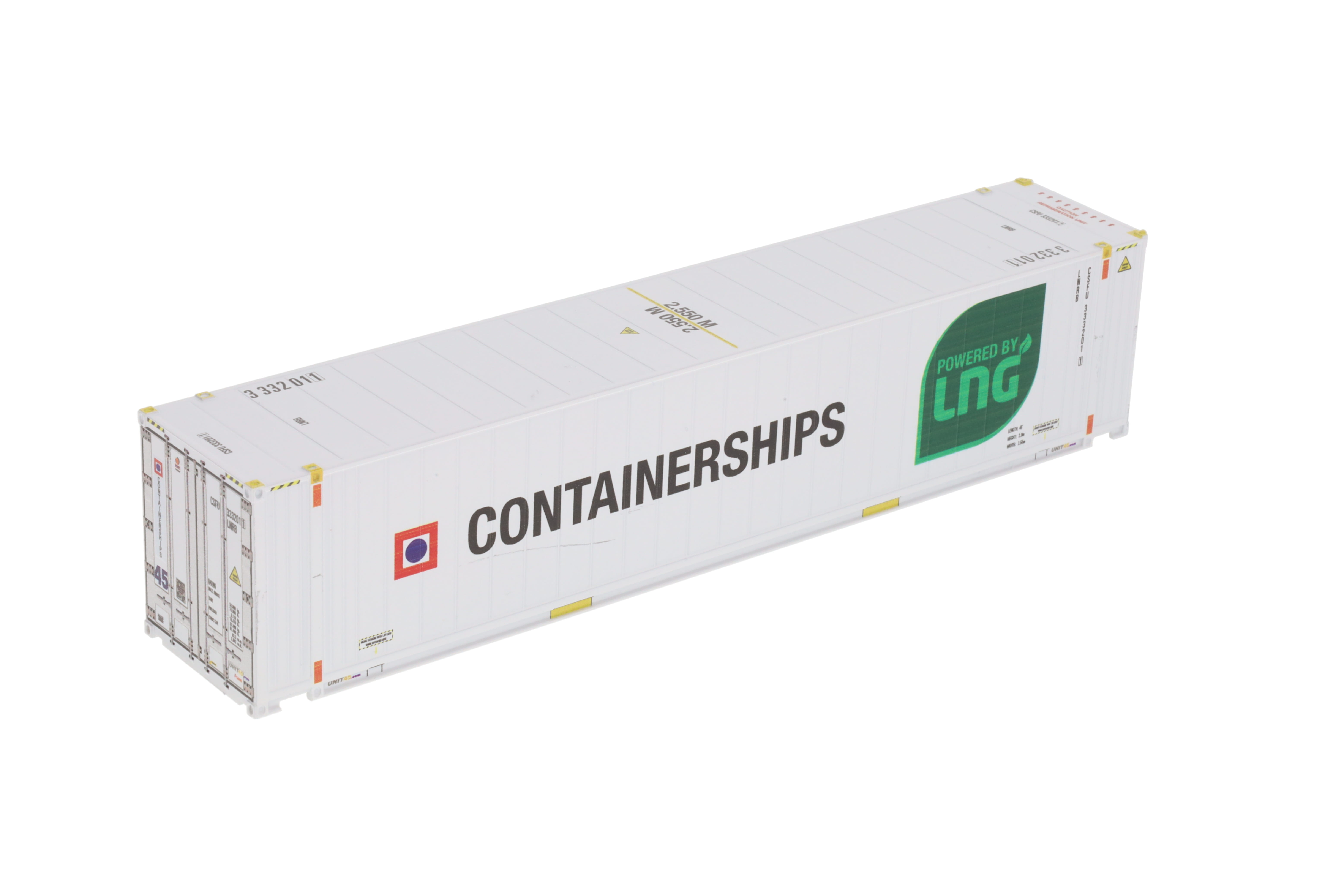 1:87 45´ Containerships LNG Container WB-A / Ct45´ (Euro) Reefer (E), UNIT 45, # CSFU 333 201