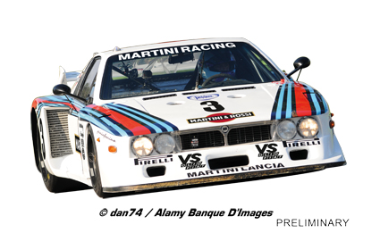 Dig132 Lancia Beta Montecarlo Turbo Martini Racing #3