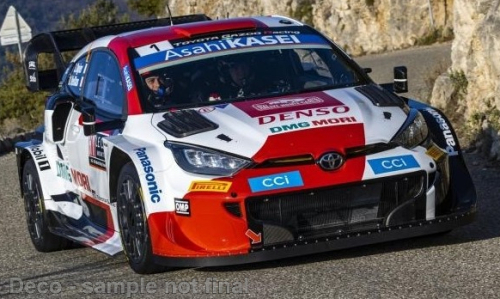 ToyotaGR Yaris Rally #1MonteC WRC Monte Carlo`2022 Ogier/ Veillas 1:43