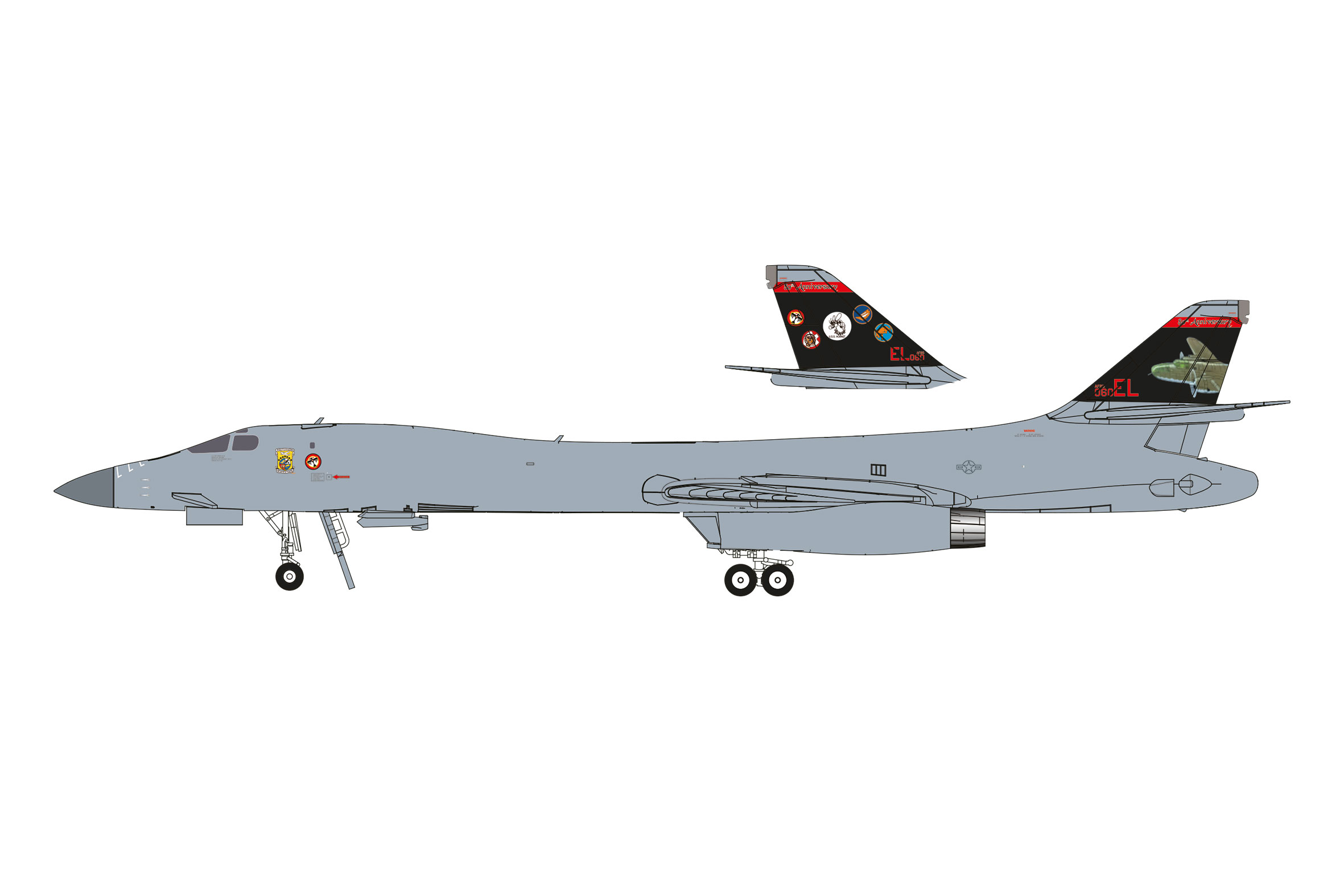 USAF Rockwell B-1B - 28th Bom 