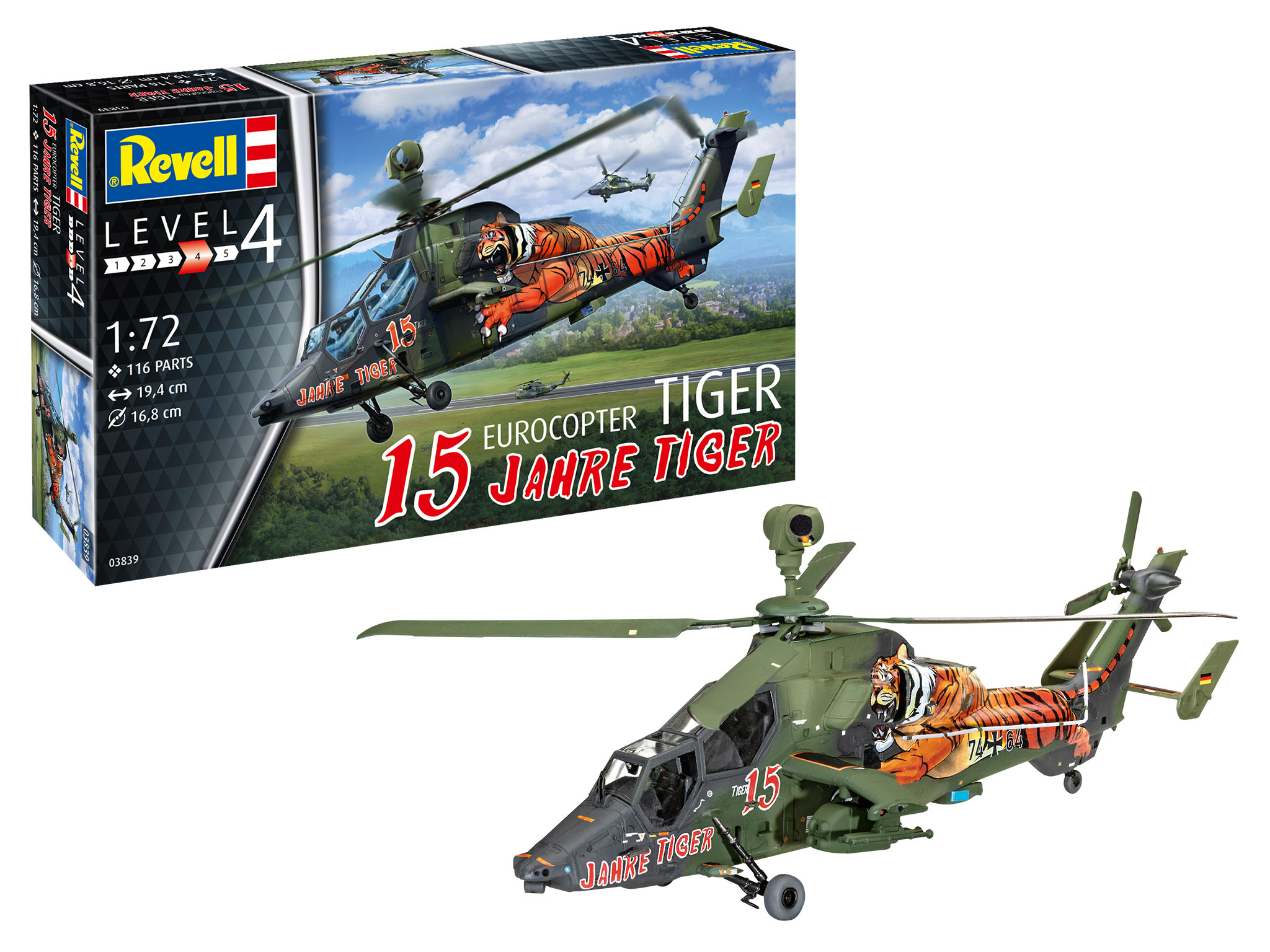 1:72 Eurocopter Tiger "15 Jahre Tiger"