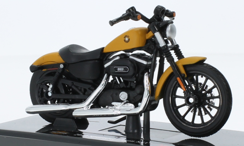 Harley Davidson Sportster`14 Iron 883 matt dunkelgelb `2014 1:18