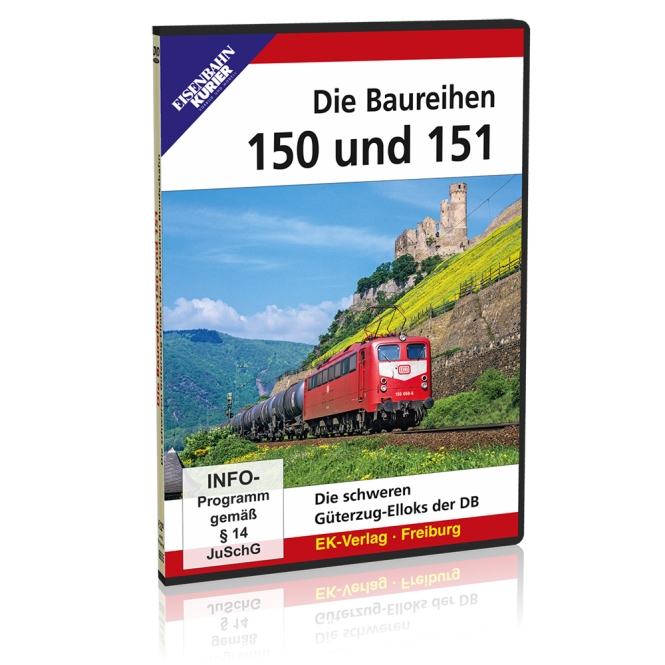 DVD Die Baureihen 150 und 151 Die schweren Güterzug-Elloks der Deutschen Bundesbahn