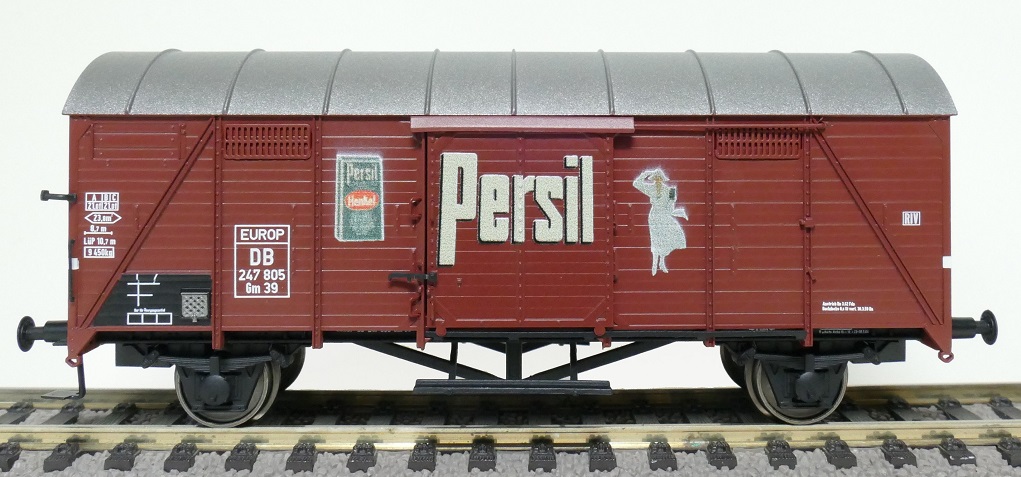 DB gedeckter Güterwagen "Persil" Ep.IIIb