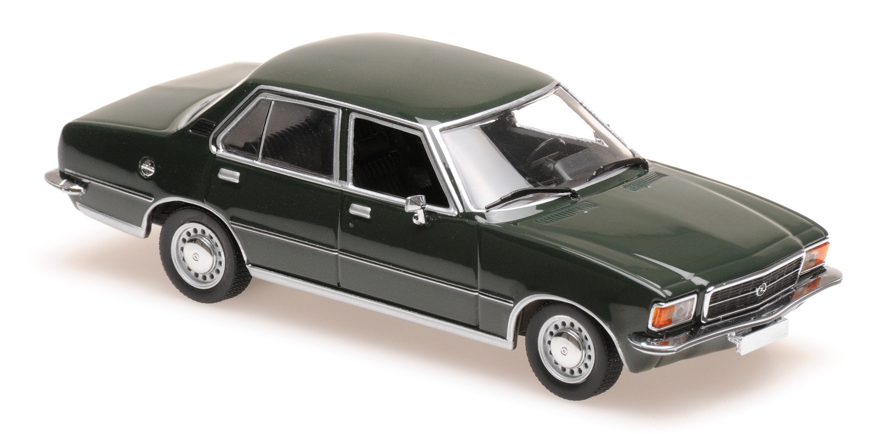 Opel Rekord D`1975 d.grün 43 Maxichamps