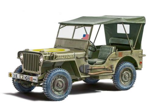 1:24 Willys Jeep MB "80th anniversary"