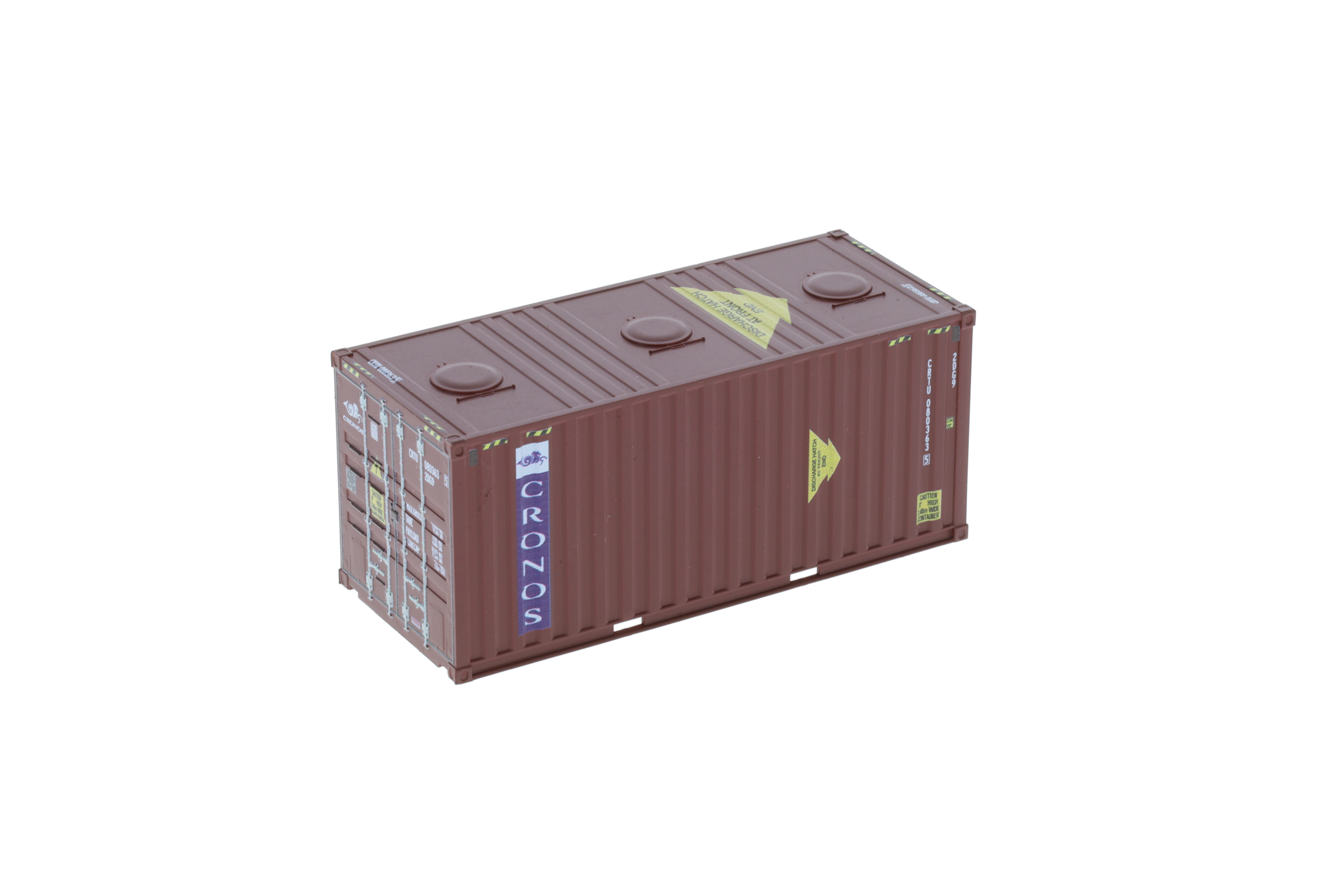 1:87 20´Bulk-Container Cronos braun, Behälternummer: CRTU 080363
