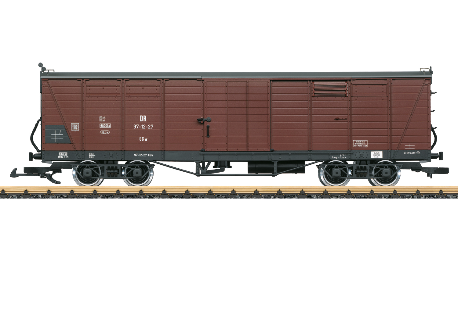 DR ged.Güterwagen GGw Ep.3 Betr.-Nr.: 97-12-27