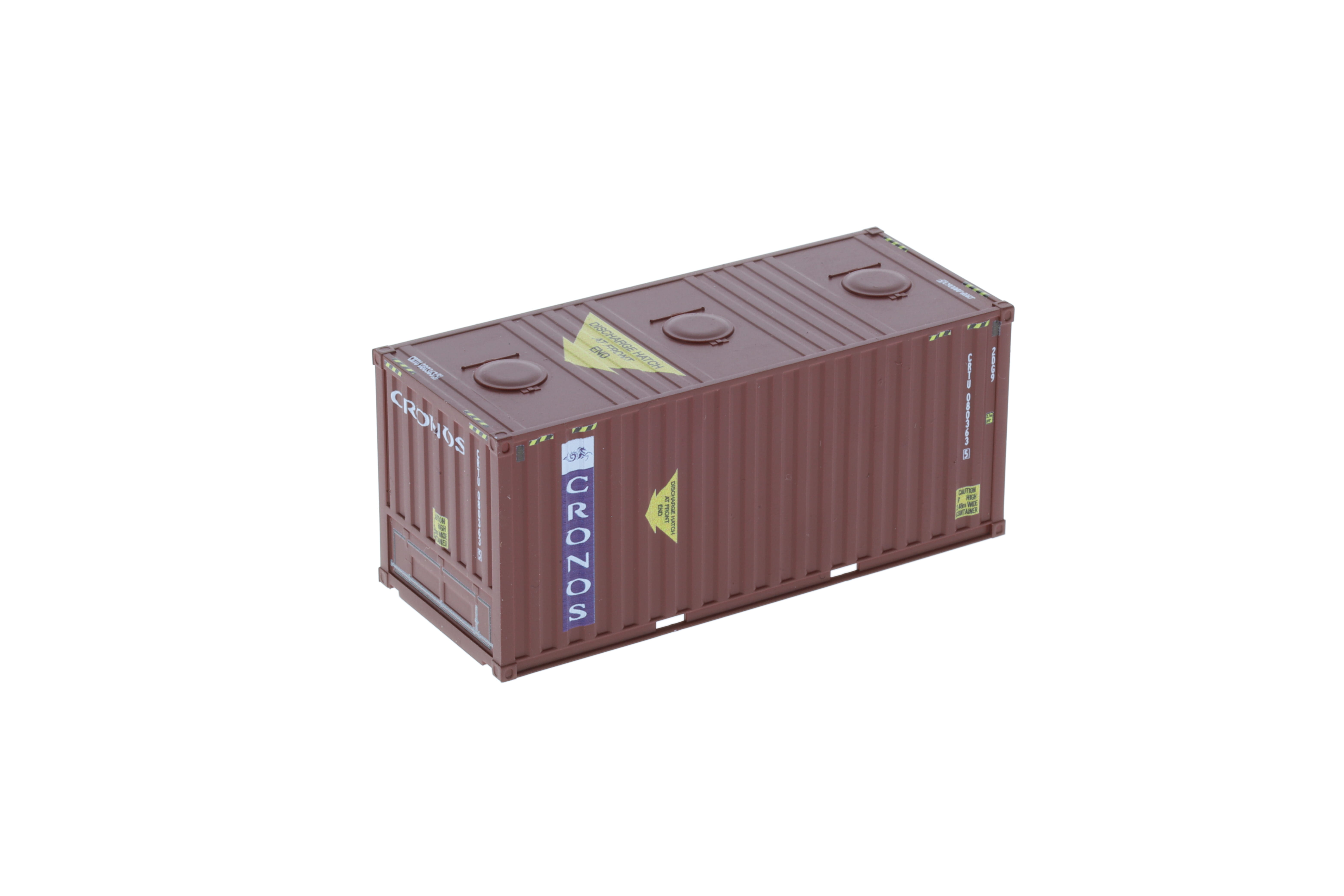 1:87 20´Bulk-Container Cronos braun, Behälternummer: CRTU 080363