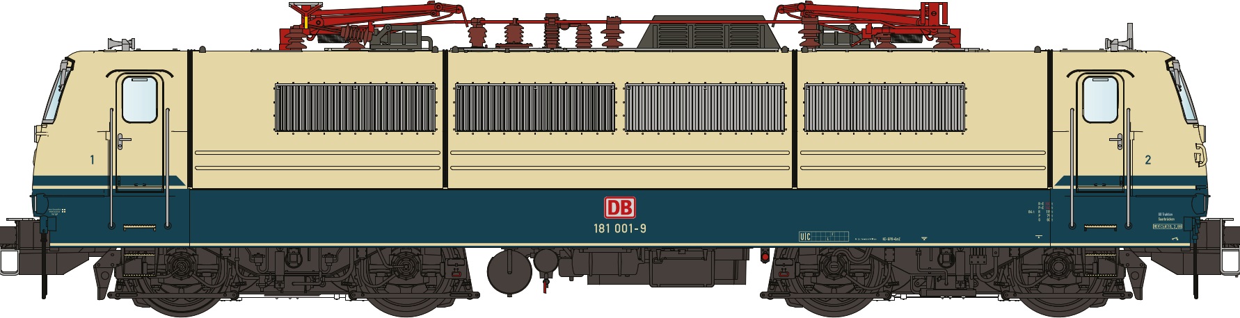 DBAG E-Lok BR181 Ep.Vb AC Sound