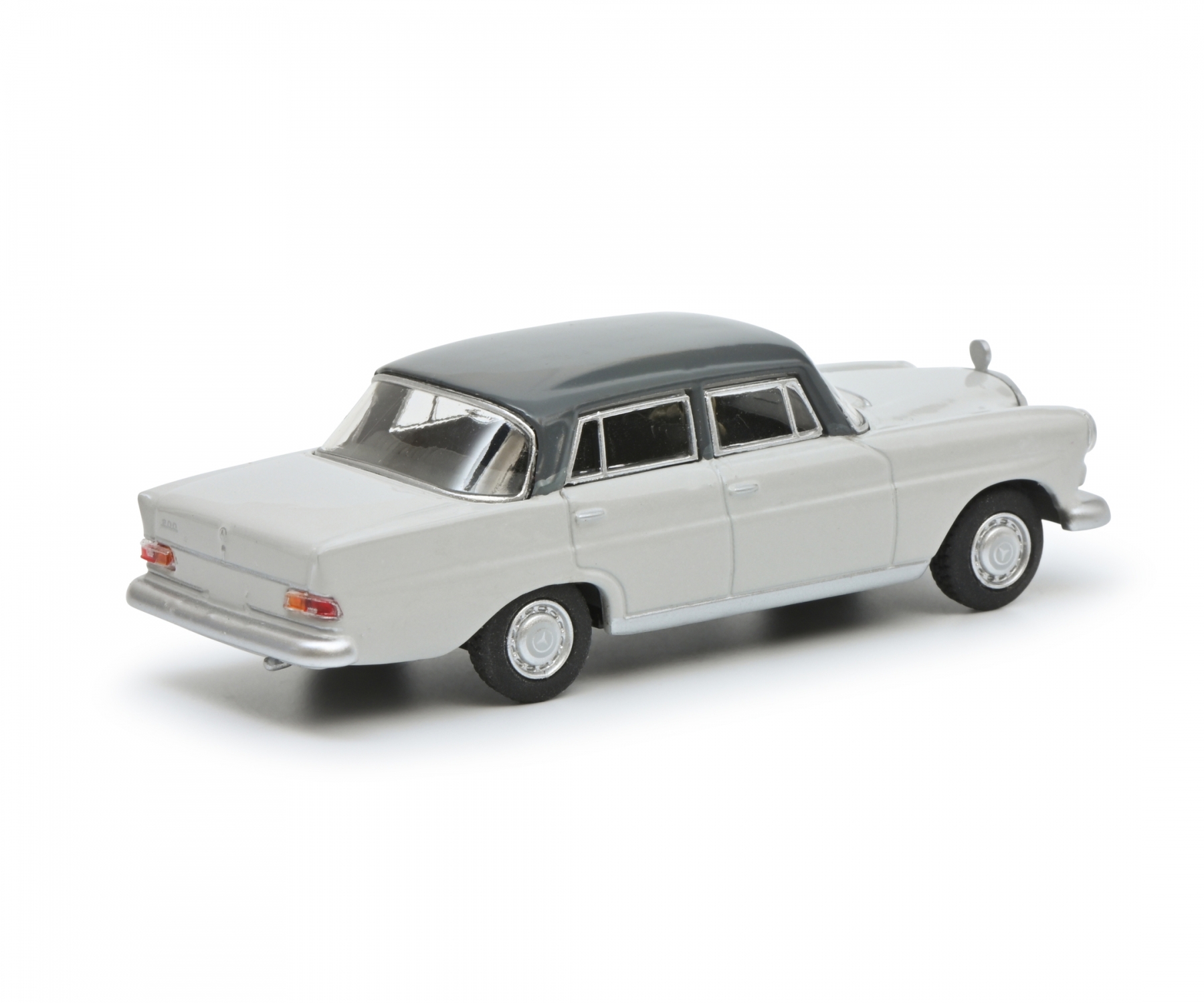 MB 200D Heckflosse grau `1961 1:64 Mercedes Benz