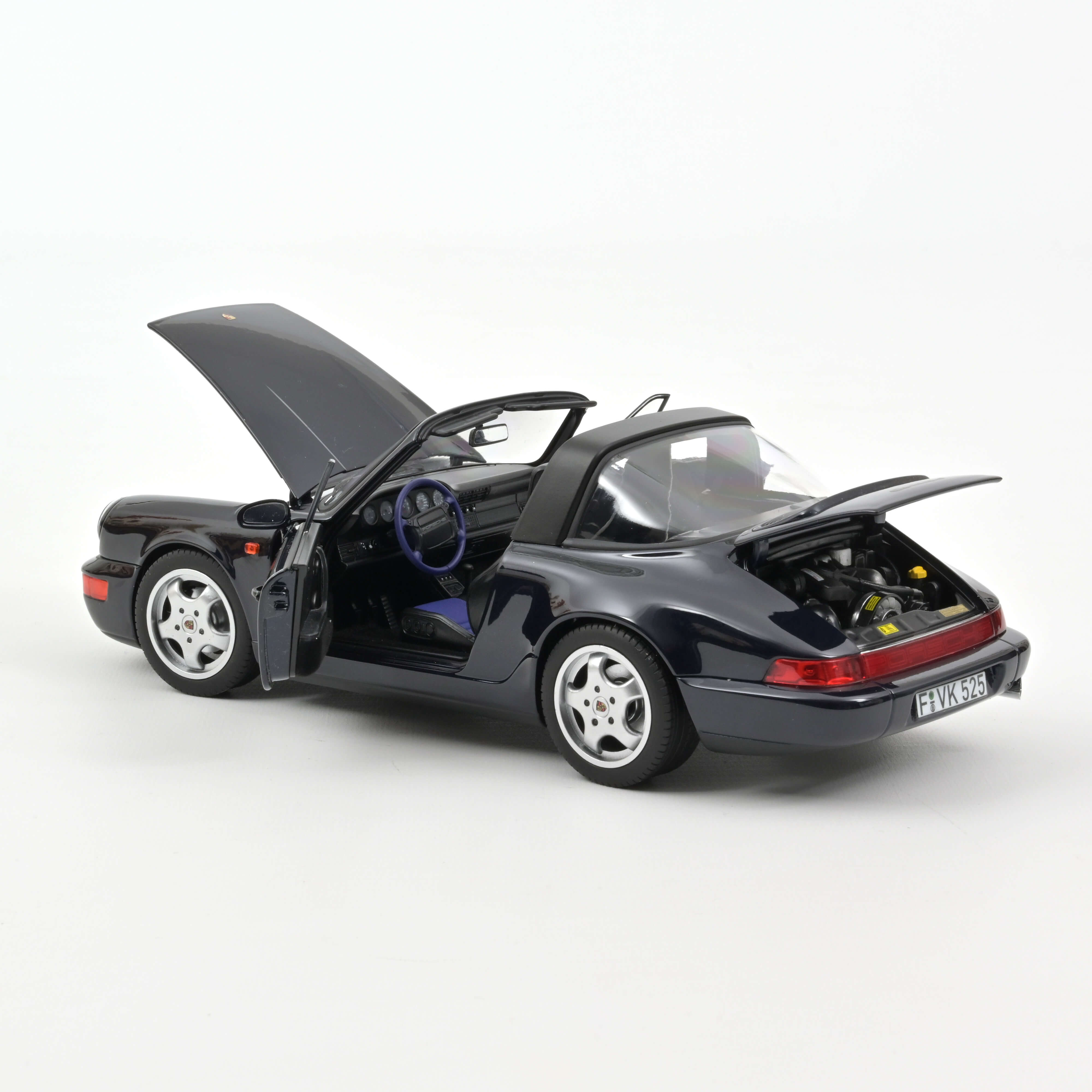 Porsche 911 Carrera 4 Targa ´91 1:18 blau metallic