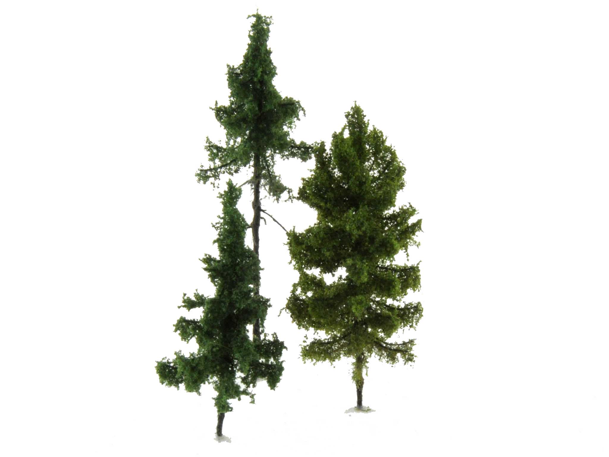3 Nadelbäume ca.5-8cm handgefertigtes Modell