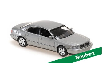 Audi A8`1999 silber 1:43 Die Cast
