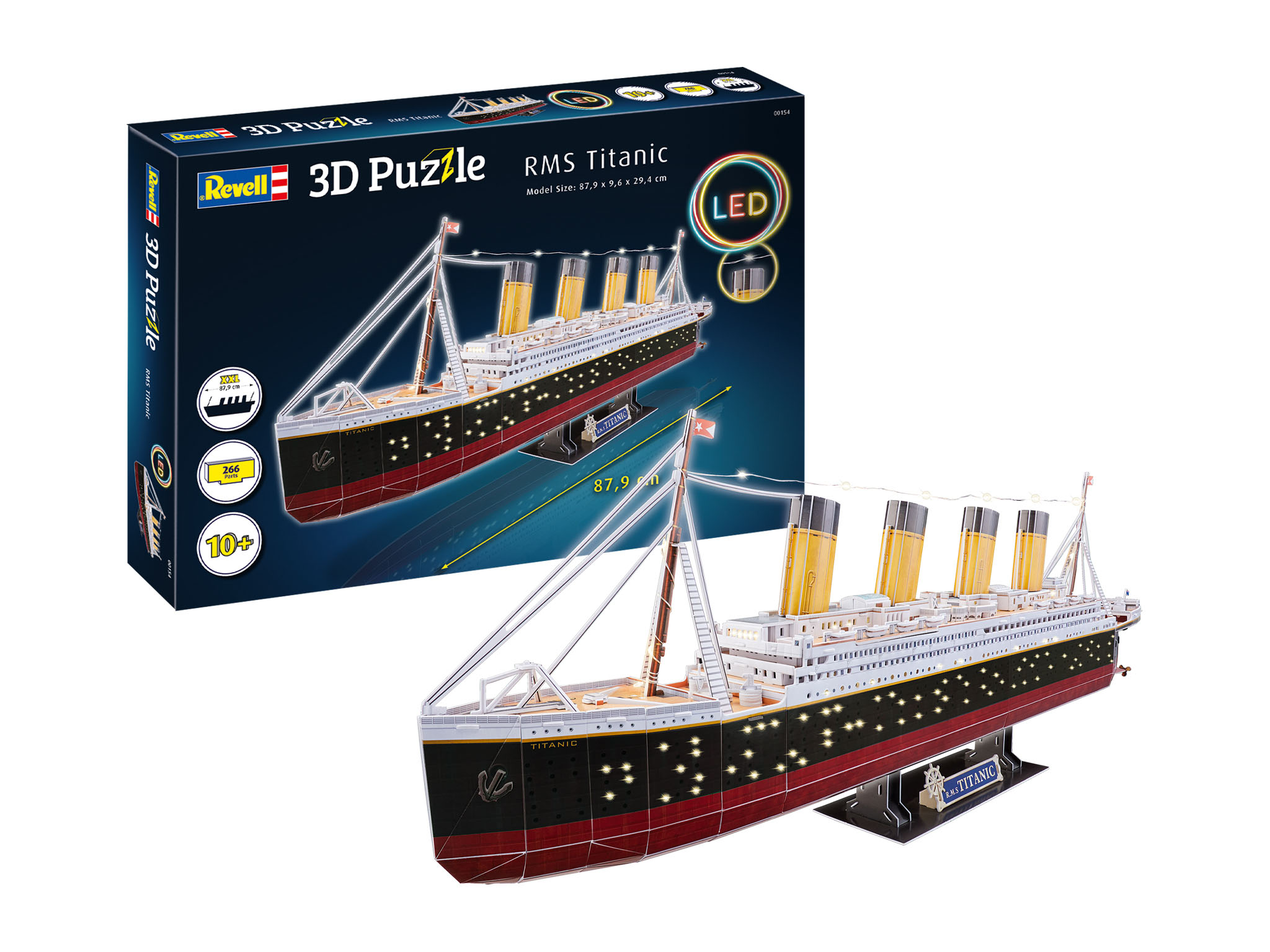 3D Puzzle RMS Titanic - LED Edition