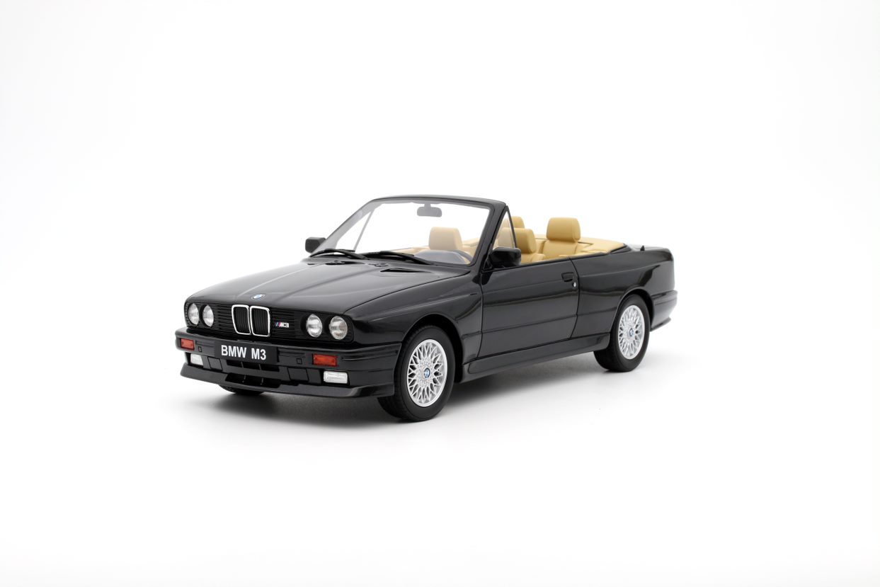 BMW M3 (E30) Cabrio schwarz 1989 1:18