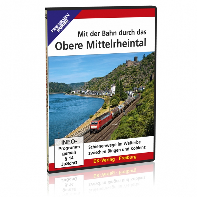 DVD Oberes Mittelrheintal Mit der Bhan durch das obere Mittlrheintal - Schienenwege im Welterbe zwischen Bingen und Koblenz