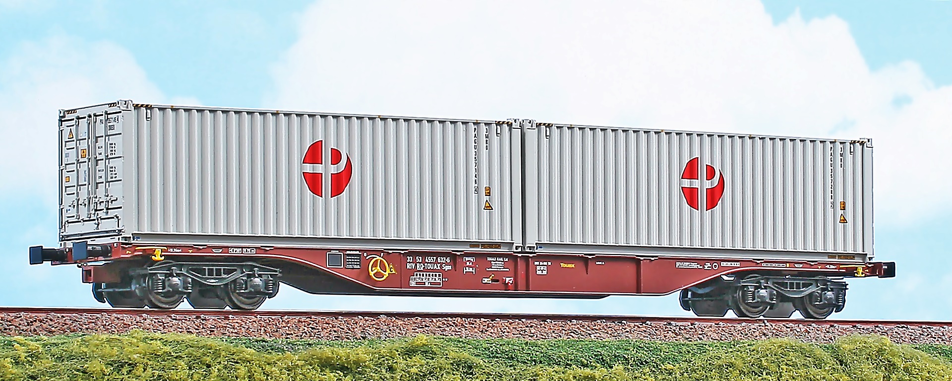 Touax Containertragwagen Ep.VI "Paganella"