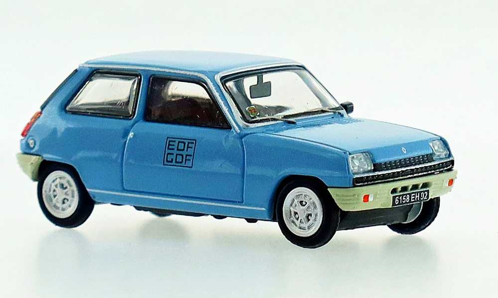 1:87 Renault R5 TL 1972 EDF "Bleu Ciel" Electricite de France