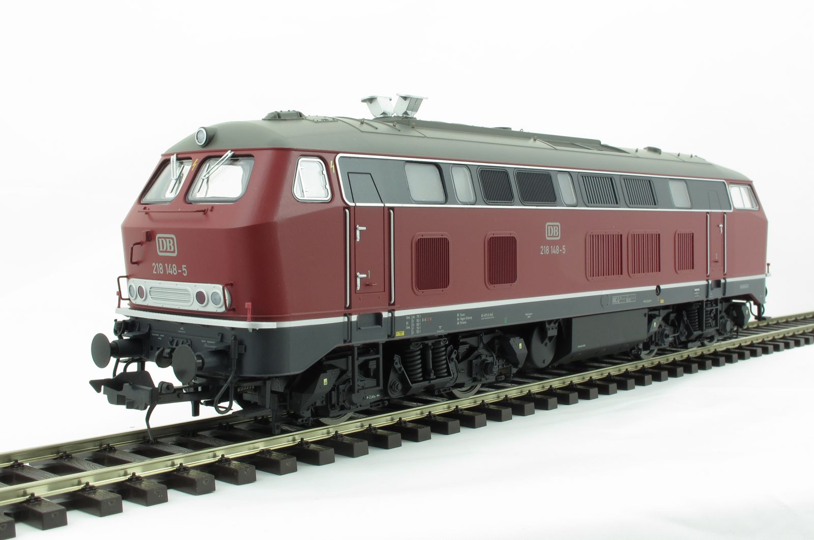 DB Diesellok BR 218 altrot Ep.4, Betr-Nr.: 218 148-5