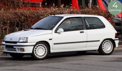 Renault Clio 16S 1991 Weiß 