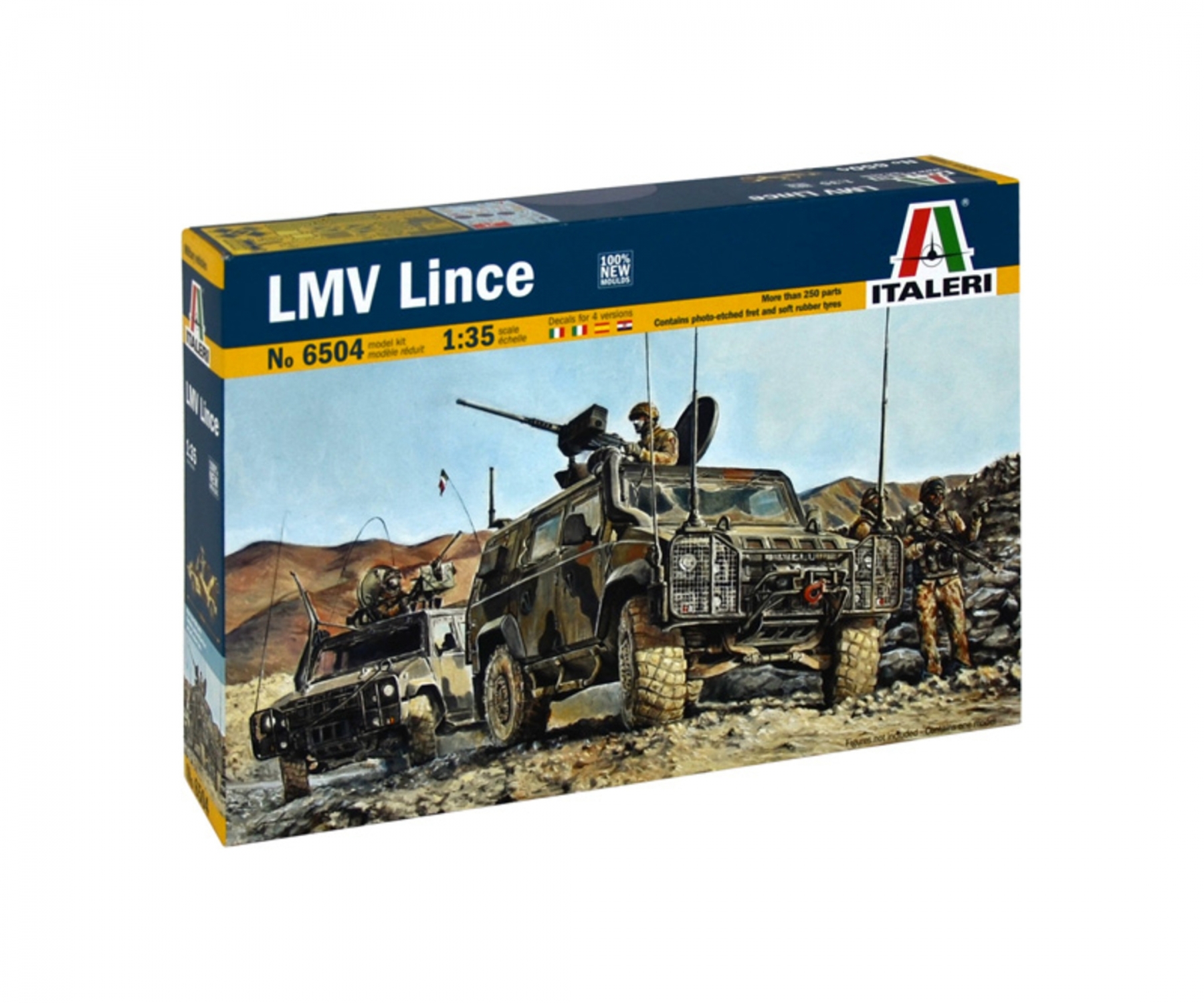 1:35 IVECO 4x4 Lince Military Vehicle