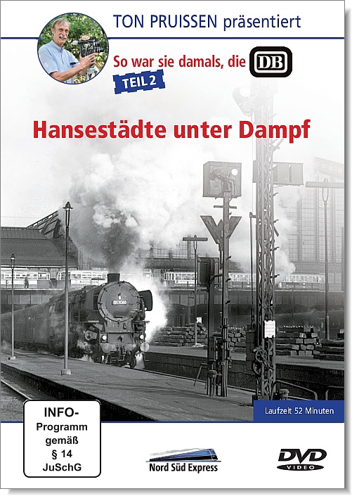 DVD Ton Pruissen Hansestädte unter Dampf - So war sie damals, die DB Teil2
