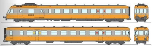 SNCF RGP1 X2726 orange Ep4 AC digital mit SOUND